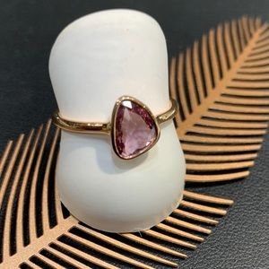 SOLD!!!!!😁Set Teardrop Purple Sapphire Set in 18k Gold